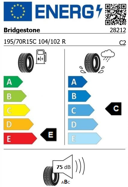 Anvelopa iarna 195/70/15C Bridgestone W810 XL 104/102R Anvelopa iarna 195/70/15C Bridgestone W810 XL 104/102R