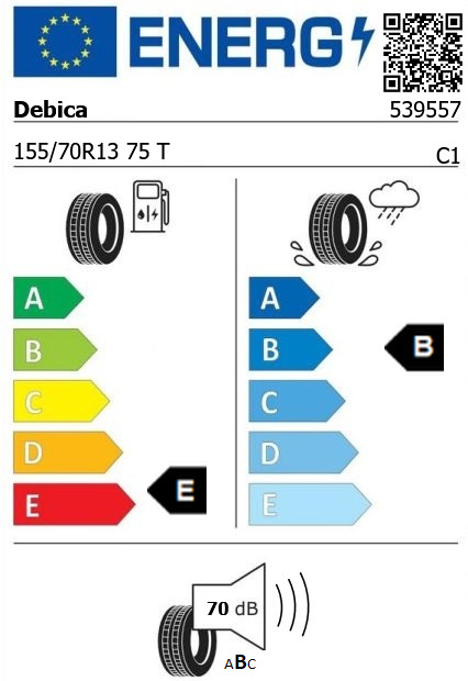 Anvelopa iarna 155/70/13 Debica Frigo2 75T