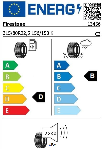 Anvelopa tractiune 315/80/22,5 Firestone FD833 On/Off 156/150K Anvelopa tractiune 315/80/22,5 Firestone FD833 On/Off 156/150K