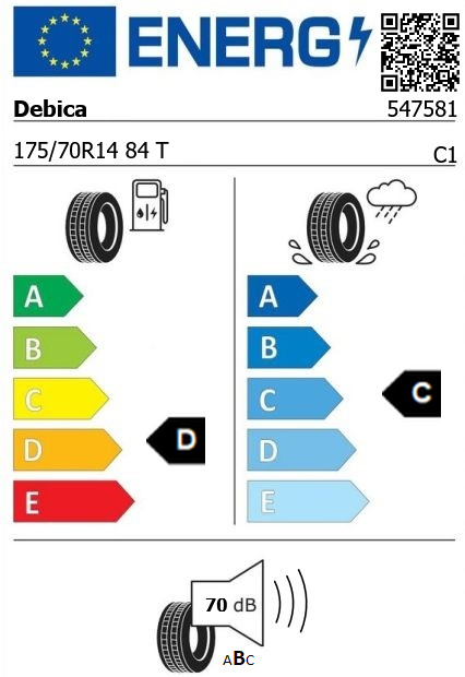 Anvelopa vara 175/70/14 Debica Passio2 84T