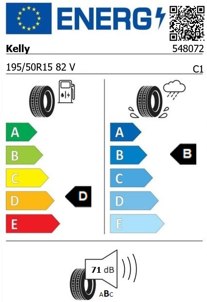 Anvelopa vara 195/50/15 Kelly HP - made by GoodYear 82V Anvelopa vara 195/50/15 Kelly HP - made by GoodYear 82V