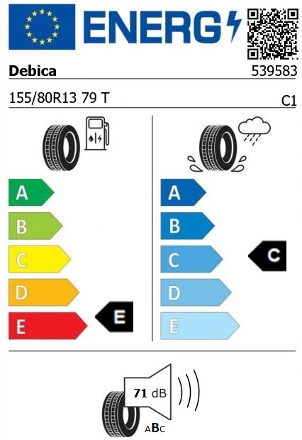 Anvelopa iarna 155/80/13 Debica Frigo2 79T Anvelopa iarna 155/80/13 Debica Frigo2 79T
