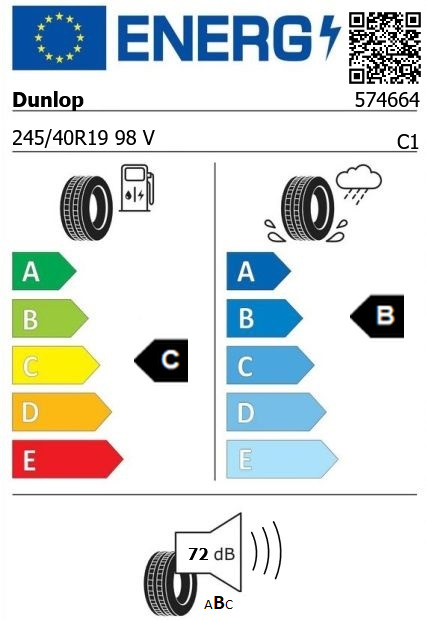 Anvelopa iarna 245/40/19 Dunlop WinterSport5 98V Anvelopa iarna 245/40/19 Dunlop WinterSport5 98V