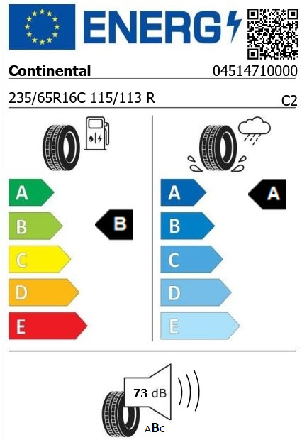 Anvelopa all seasons 235/65/16C Continental VancoFourSeason 115/113R