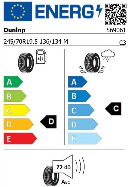 Anvelopa tractiune 245/70/19,5 Dunlop SP446 136/134M Anvelopa tractiune 245/70/19,5 Dunlop SP446 136/134M