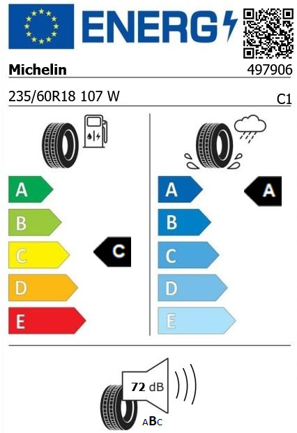 Anvelopa vara 235/60/18 Michelin PilotSport4 Suv XL 107W
