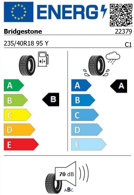 Anvelopa vara 235/40/18 Bridgestone Turanza6 XL 95Y Anvelopa vara 235/40/18 Bridgestone Turanza6 XL 95Y