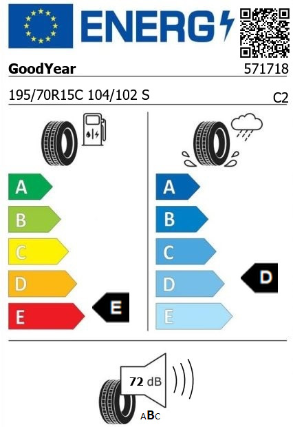 Anvelopa iarna 195/70/15C GoodYear UG Cargo 104/102S Anvelopa iarna 195/70/15C GoodYear UG Cargo 104/102S