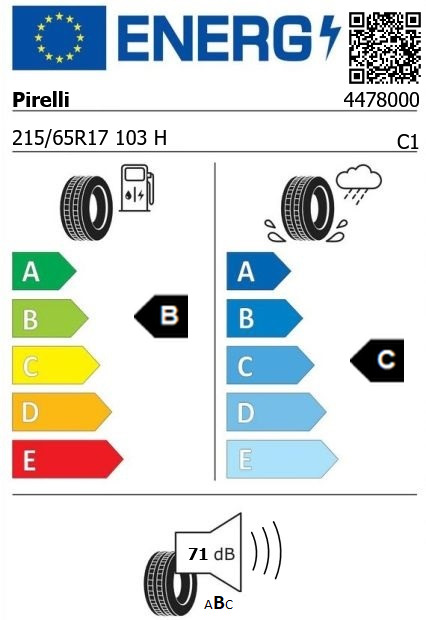 Anvelopa iarna 215/65/17 Pirelli Powergy Winter XL 103H