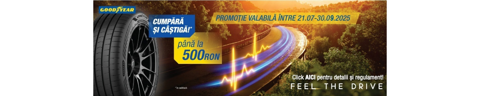 Promotie anvelope GOODYEAR