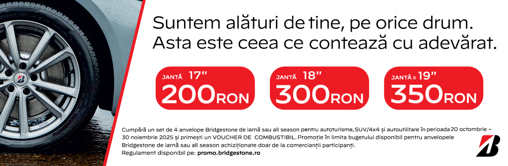 Promotie anvelope BRIDGESTONE iarna si all seasons