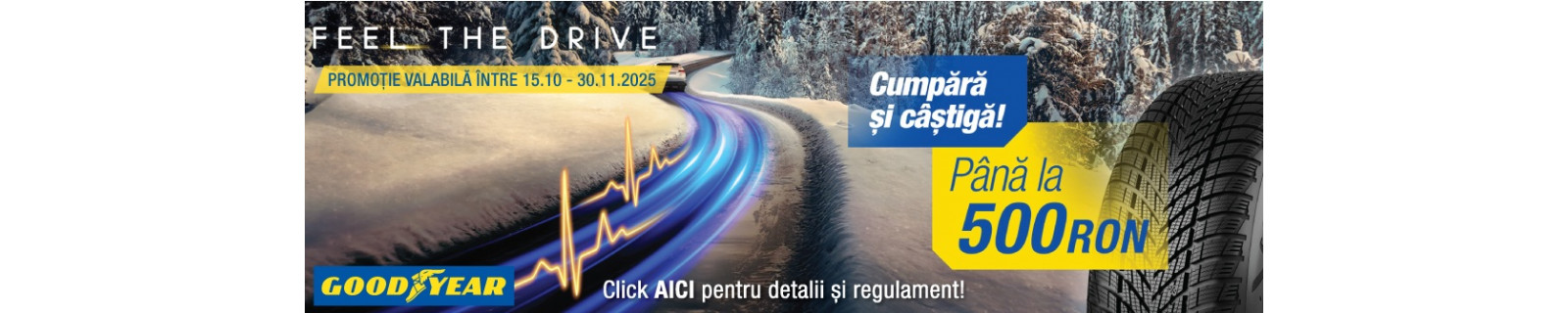 Promotie anvelope GOODYEAR iarna si all seasons