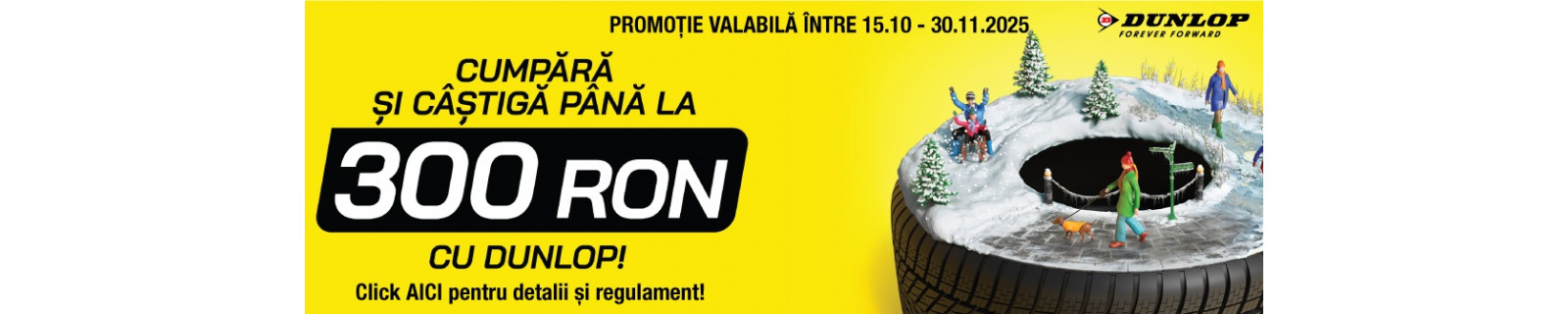 Promotie anvelope DUNLOP iarna si all seasons
