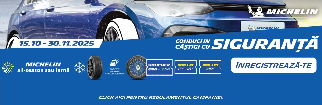 Promotie anvelope MICHELIN iarna si all seasons