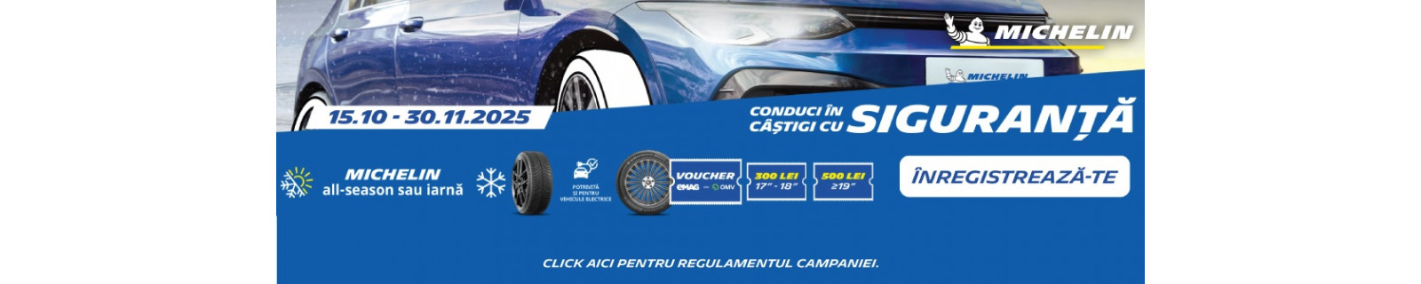 Promotie anvelope MICHELIN iarna si all seasons