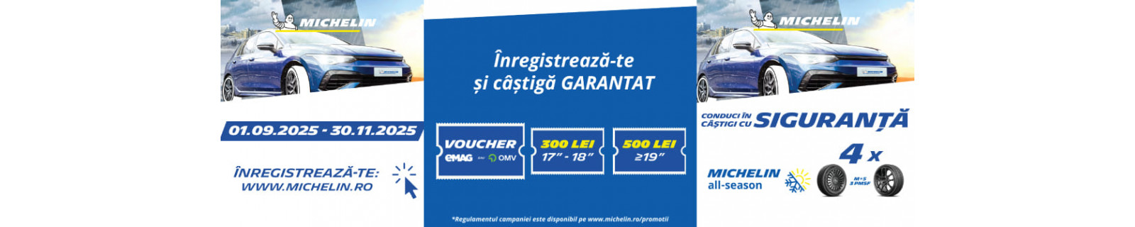 Promotie anvelope MICHELIN CrossClimate