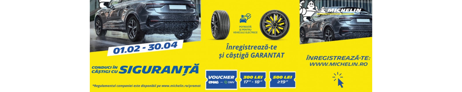 Promotie anvelope MICHELIN vara si all seasons
